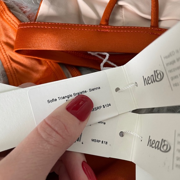 LAST ONE! Beautiful Orange Bikini NWT - Picture 4 of 4